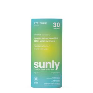 Bâton Solaire Minéral Sunly Sans Plastique FPS 30