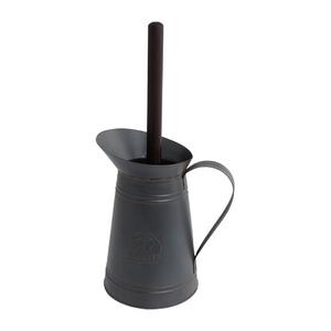 Brosse à WC Avec Pot Métal