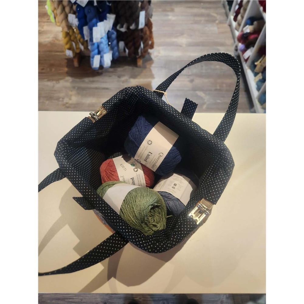 Sac fourre-tout à tricoter Sac de rangement en fil, pour transporter