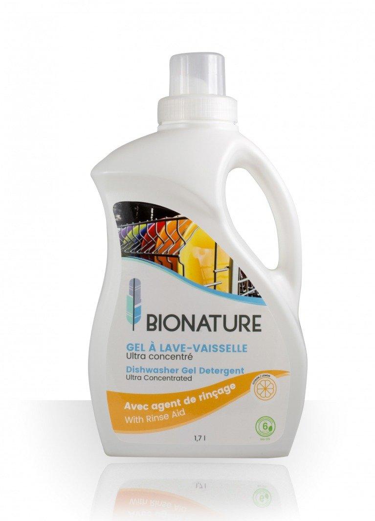 Bionature - Détergent pour lave-vaisselle en gel - Agrumes -1.7L