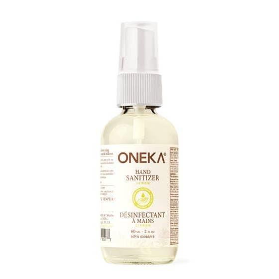 ONEKA - Désinfectant pour les mains au citron, 2 oz
