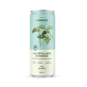 Eau pétillante botanique thé des bois 355ml