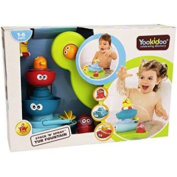 Jouets de bain bébé la fontaine magique de Yookidoo sur allobébé