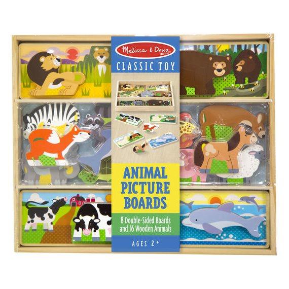 Ensemble de planches et animaux Chunky Puzzle