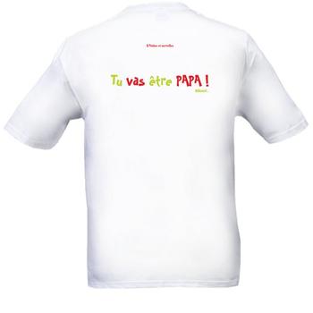 T shirt tu vas etre papa hot sale