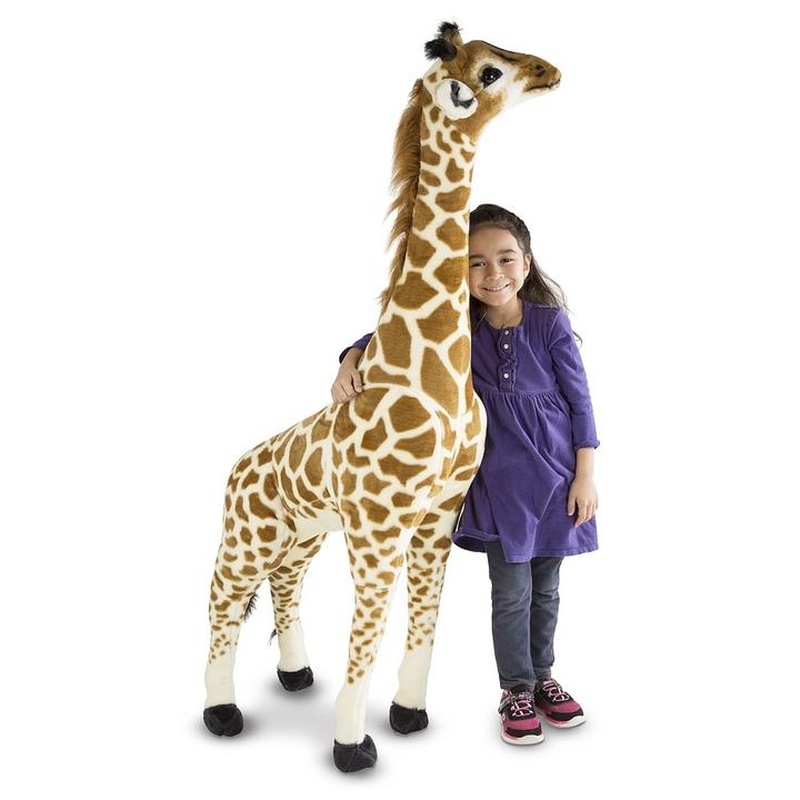 Peluche géante - Girafe  Boutique Timôme et merveilles