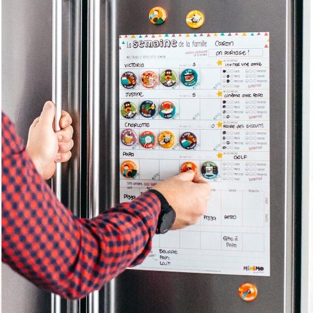 01. PLANIFICATEUR HEBDOMADAIRE (livraison gratuite) – Toi Maman
