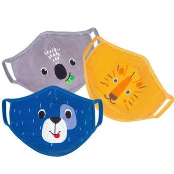 Masque nez-bouche en coton bio pour enfant