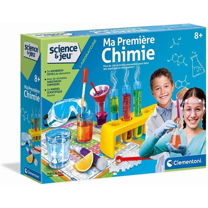 Science et jeu : Ma première chimie - Jeux et jouets Clementoni