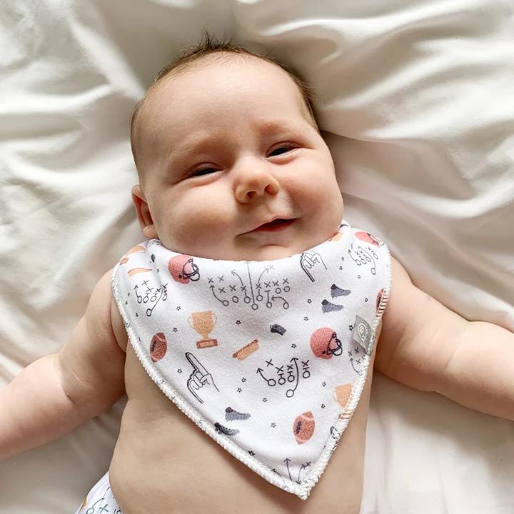 Bavoir pour bébé personnalisé Merveille - 100% coton