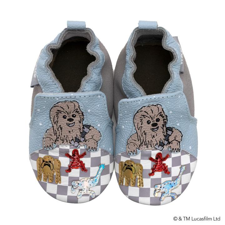 Chaussure semelle souple Soft sole - Star Wars Chewbacca bleu