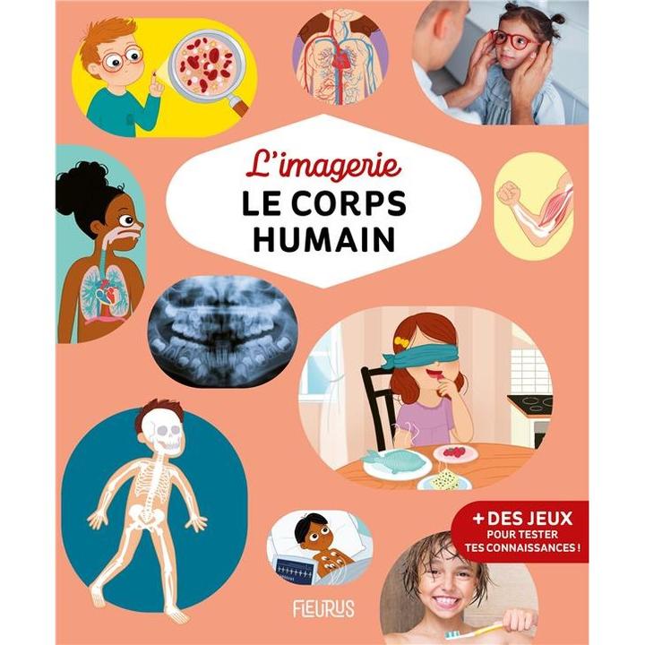 Le Corps Humain: livre de coloriage et Cahier D'activités Pour Enfant . En  anglais