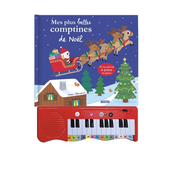 Mes jolies comptines au piano - Livre enfant