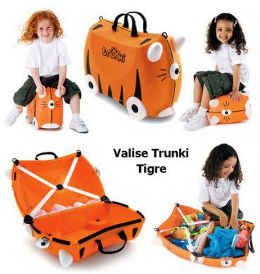 Valise Trunki - Tipu Tiger - Tigre Orange