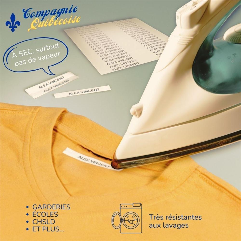 Lot de 96 étiquettes personnalisées pour crayons Boutique Timôme