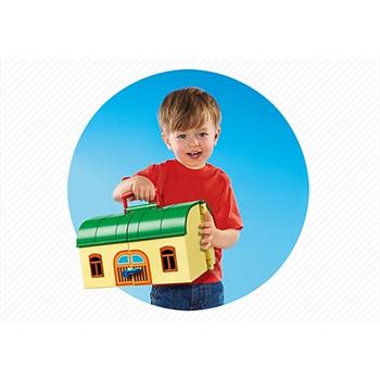 Enfant garçon haut bleu playmobil 123 - Playmobil