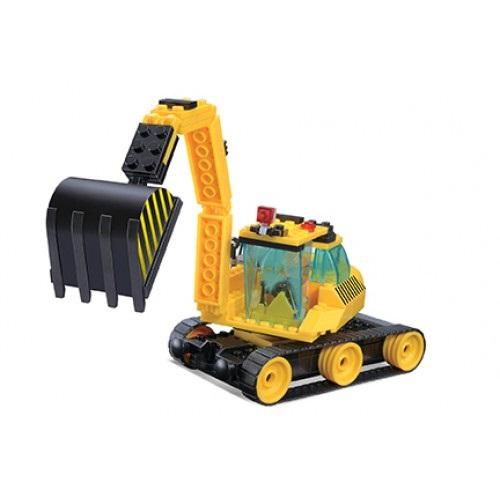 jouet de construction clementoni bulldozer pelleteuse mécanique