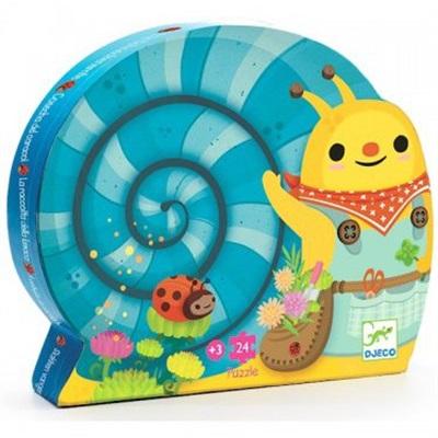 Puzzle Djeco Escargot pour enfants dès 3 ans