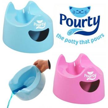 Le pot pliable Pottiagogo Bleu : apprendre la propreté partout.