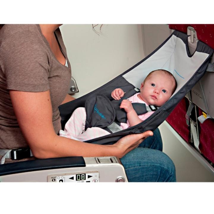 Siège/Lit de voyage gonflable pour bébé en avion Air Traveller