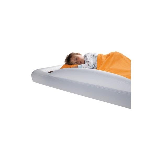 Lit gonflable Enfant travel bed avec REBORDS + pompe - 6 ans +
