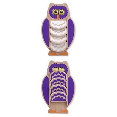 Hibou manipuler en Bois Flapping Owl Boutique Tim me et