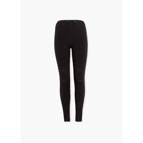 Legging discount noir brillant