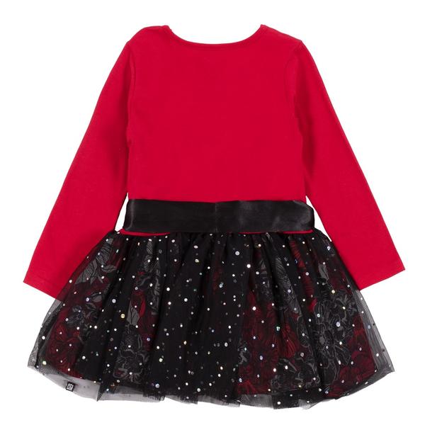 Robe discount rouge brillante