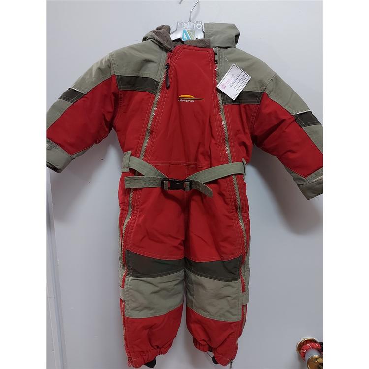 Chlorophylle Habit D hiver 1 Piece Garcon 2 ans RougeGris Automne Hiver21 Tresors D enfants