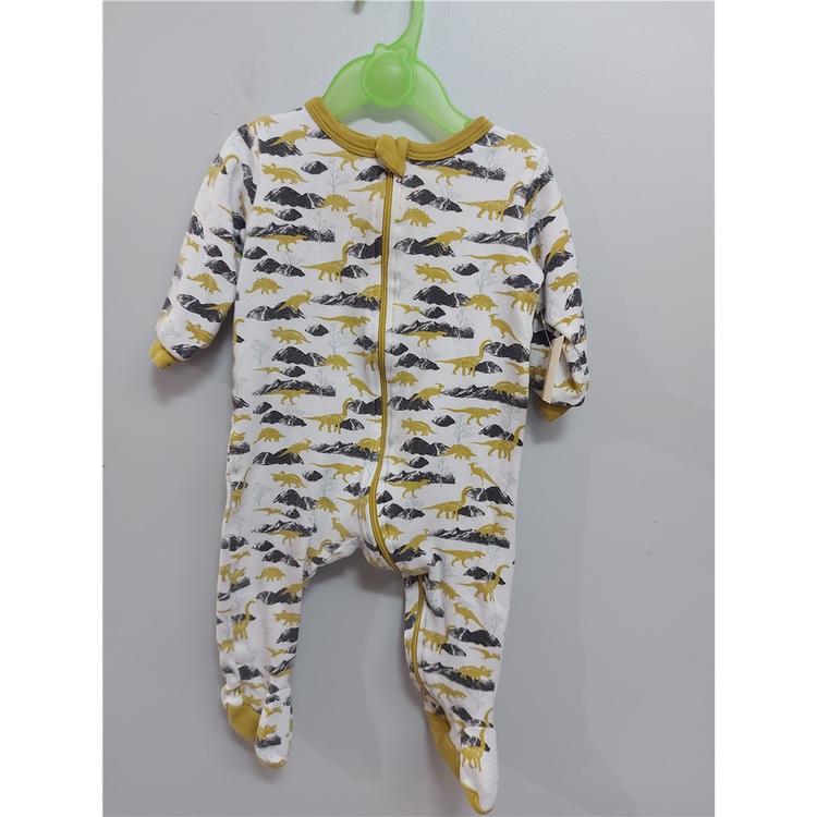 Roche Ciseaux Pyjama 1 Piece Garcon 9 Mois BlancJaune Printemps Ete22 Tresors D enfants