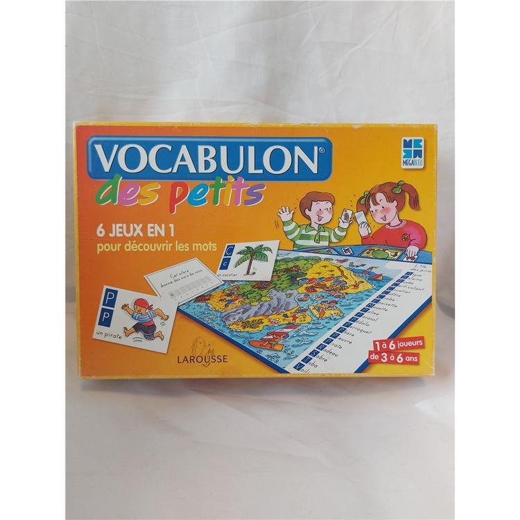 Vocabulon des petits 3 a 6 ans - 6 jeux en 1 pour decouvrir les