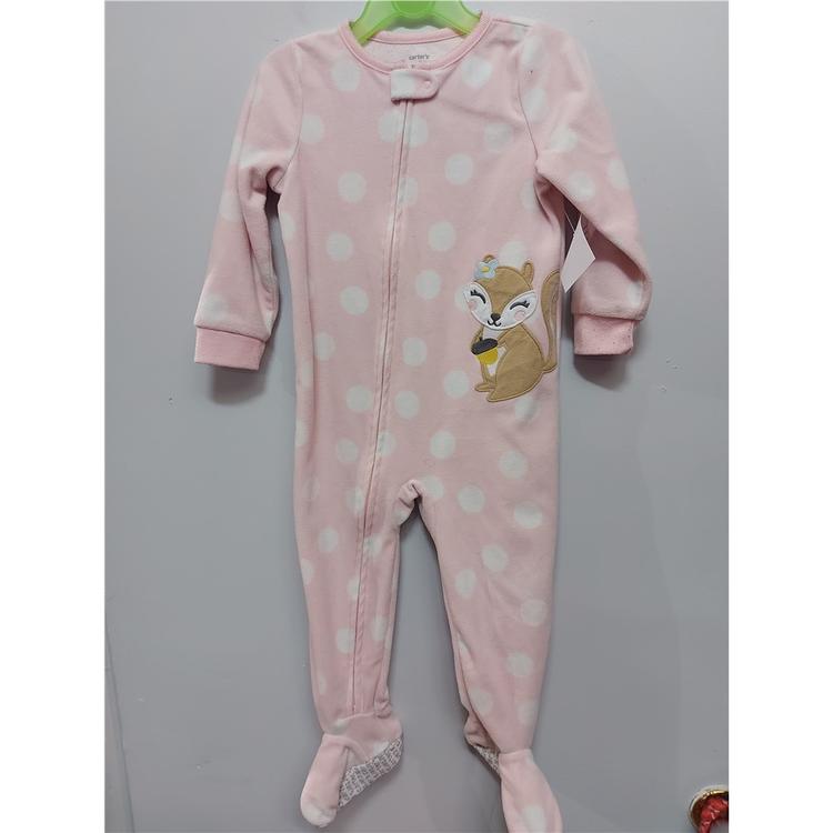 Carter s Pyjama 1 Piece Fille polar 2 ans Rose Automne Hiver22 Tresors D enfants