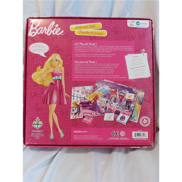 Jeu Cherche et Trouve Barbie