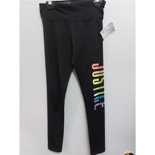 Justice Legging Sport Fille 12 ans Noir Automne Hiver22 Tresors D enfants