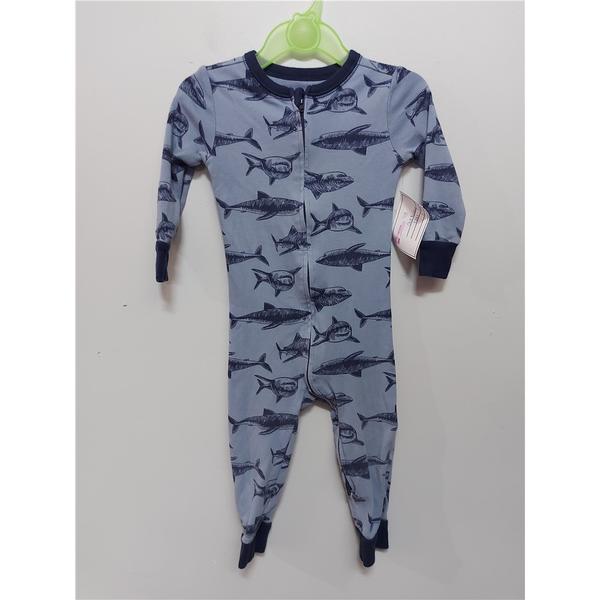 Old Navy Pyjama 1 Pieces sans pattes Garcon 18 Mois Bleu Automne Hiver22 Tresors D enfants