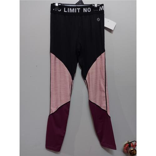 M.I.D. Legging Sport Fille 11 12A 12 ans NoirMauve Automne Hiver22 Tresors D enfants