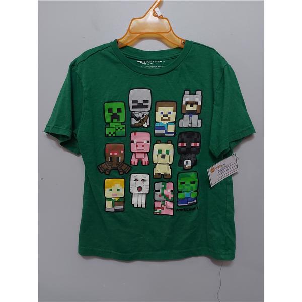 Tee shirt minecraft discount garcon