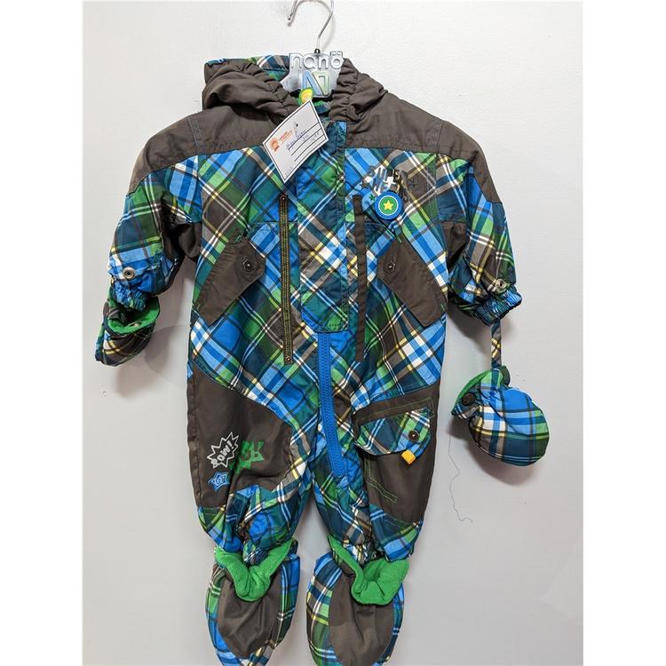 Gagou Tagou Habit de Printemps Garçon Mois BleuVert Printemps