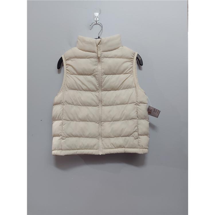 Uniqlo Manteau sans manches Fille 7 Ans Cr me Printemps t 23