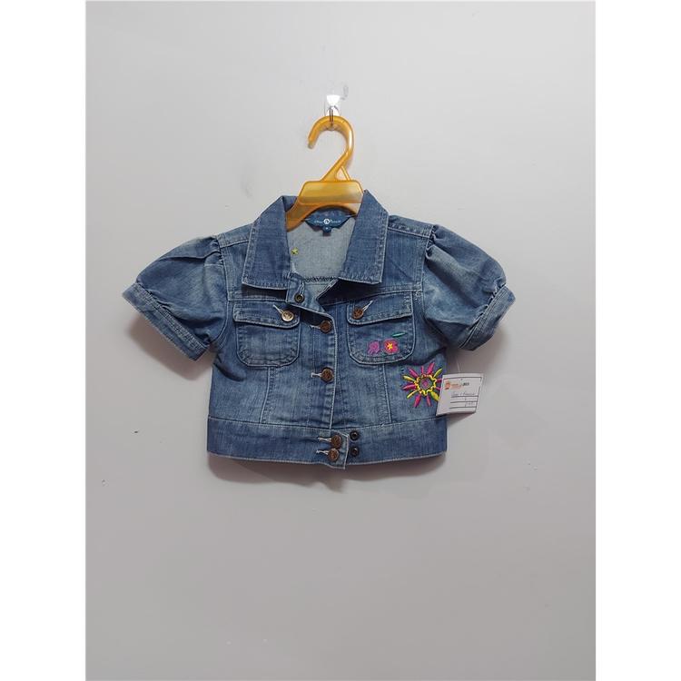 Veste en jean online courte fille