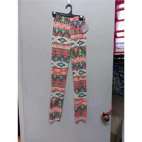 Legging Fille 10 Ans RoseTurquoise Printemps ete23 Tresors D enfants