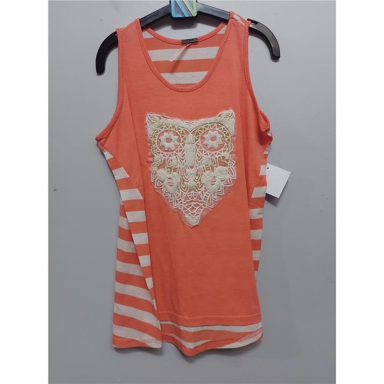 Camisole Fille 7 Ans Bourgogne Printemps/été23