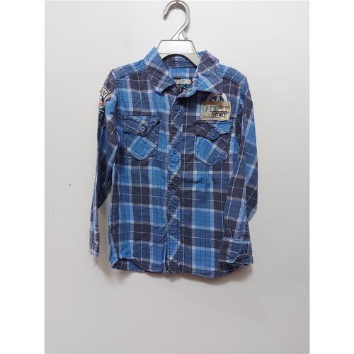 Chemise Garçon ans Bleu Automne/Hiver23