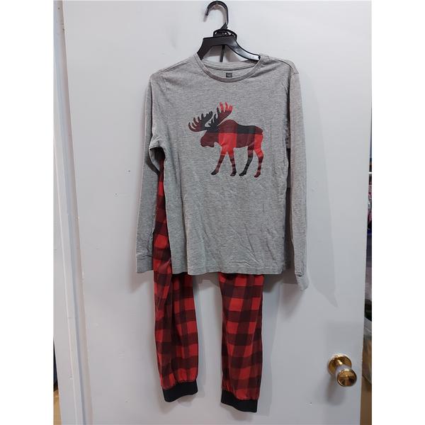 Tag Pyjama 2 Pi ces Gar on 12 ans GrisRouge Automne Hiver23