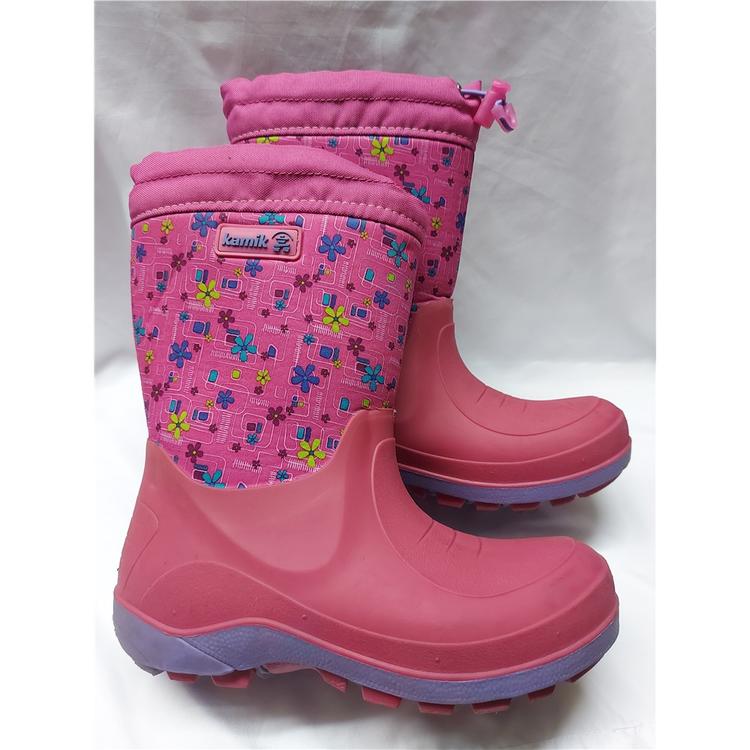 Kamik Bottes de pluie double Fille Rose Automne Hiver23 36 4 Tresors D enfants