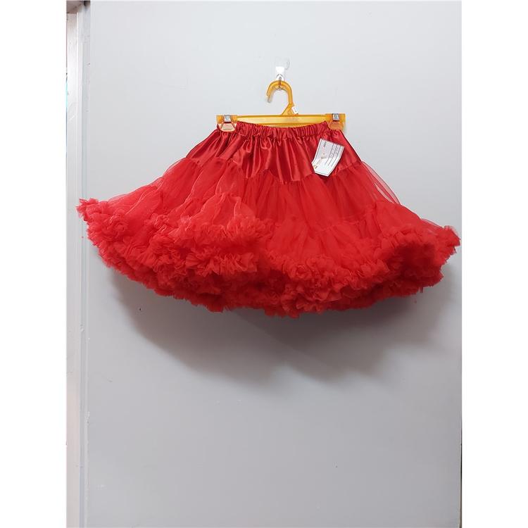 Jupe fille rouge best sale