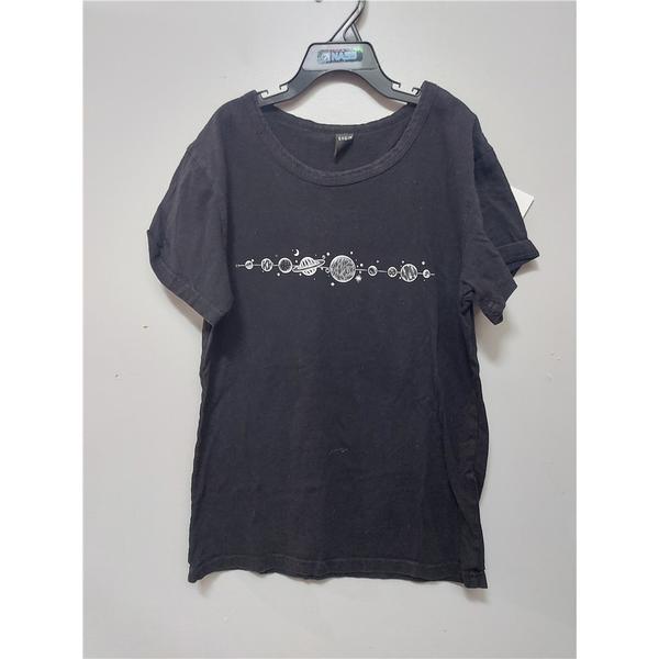 Tee shirt cheap fille noir