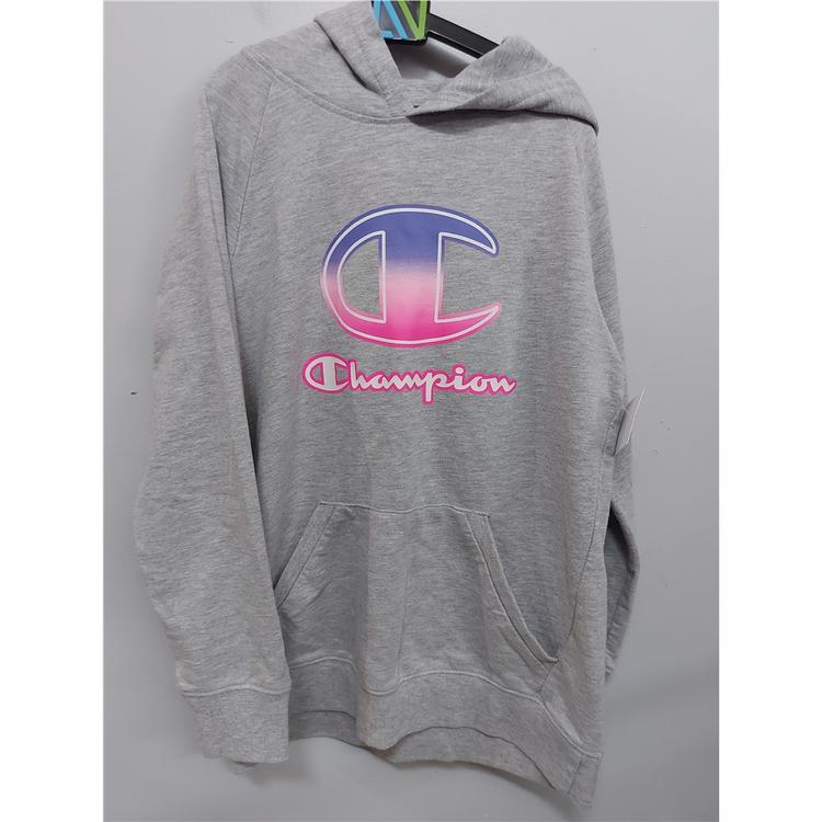 Hoodie champion hot sale gris