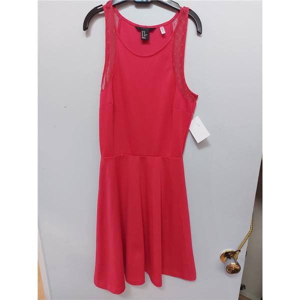 Robe 16 Ans Rouge Printemps ete24