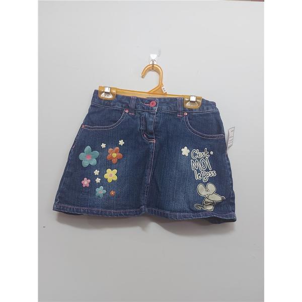 Lili la Souris Jupe avec short en dessous fille 6x Jeans